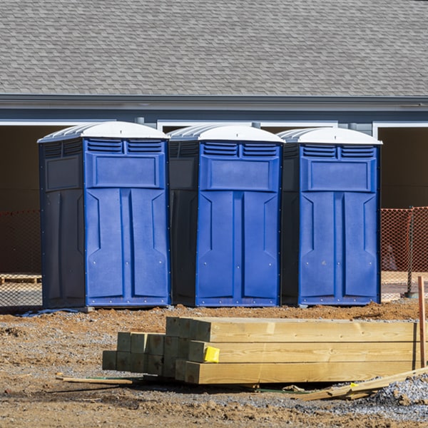 are there different sizes of portable restrooms available for rent in Twin Bridges